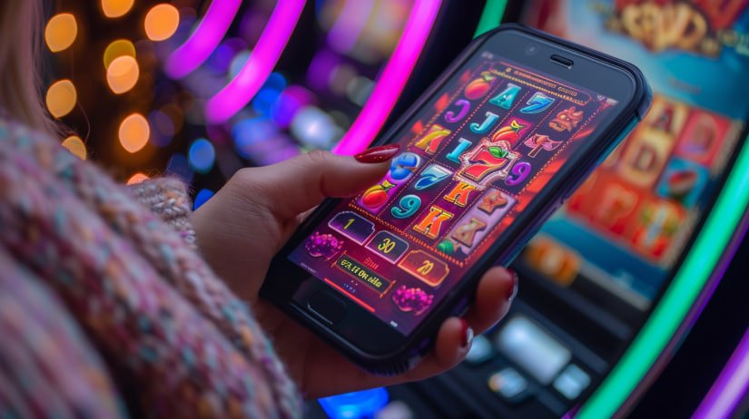 Tampilan mesin slot online cinta55 dengan fitur bonus dan simbol jackpot yang menarik